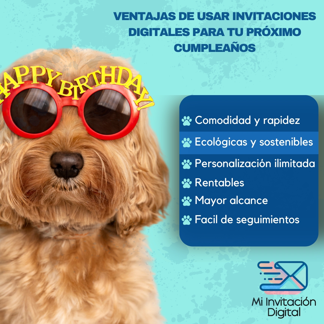 invitaciones digitales para cumpleaños